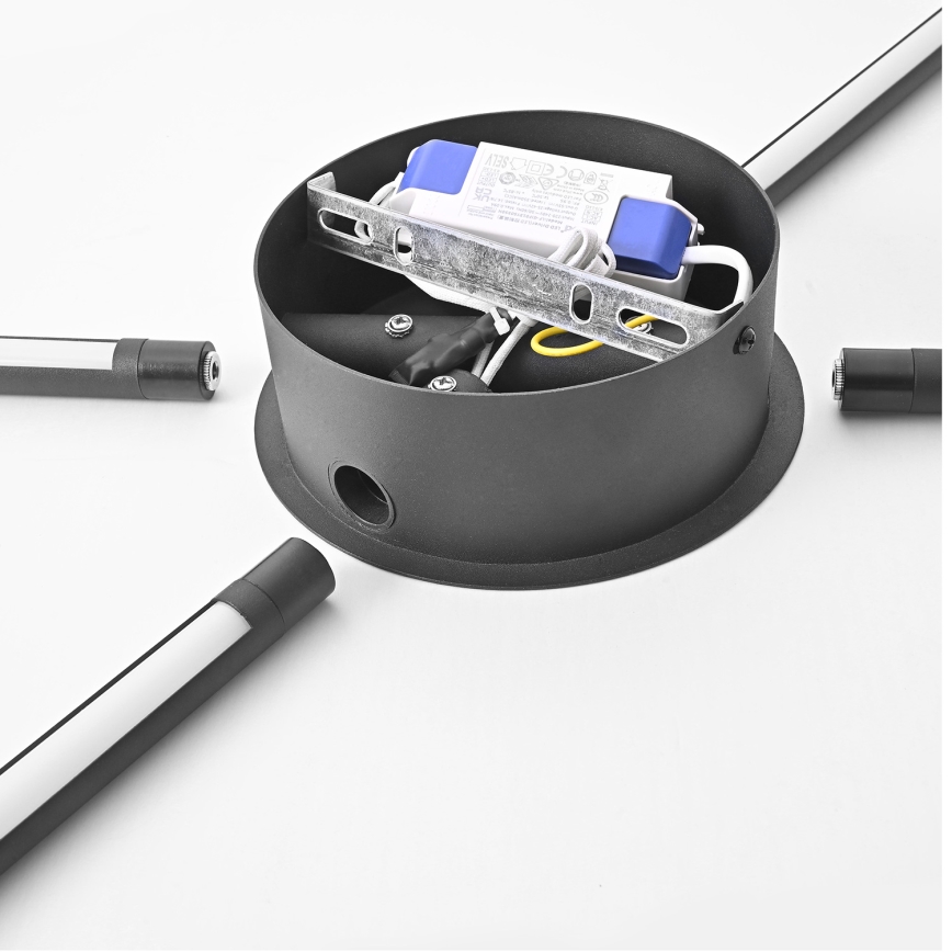 Brilagi - LED-Wandleuchte LUGO QUATTRO LED/16W/230V schwarz