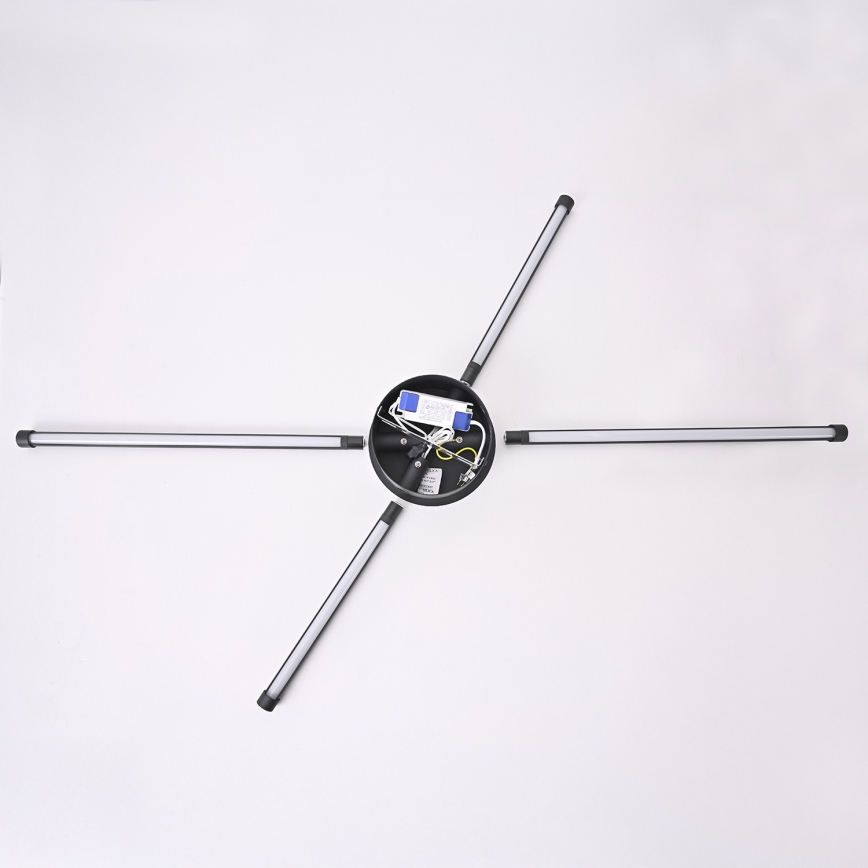 Brilagi - LED-Wandleuchte LUGO QUATTRO LED/16W/230V schwarz