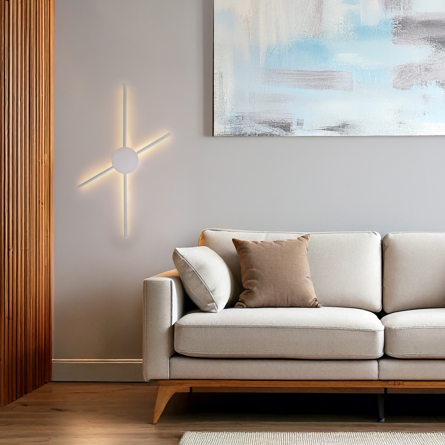 Brilagi - LED-Wandleuchte LUGO QUATTRO LED/16W/230V weiß