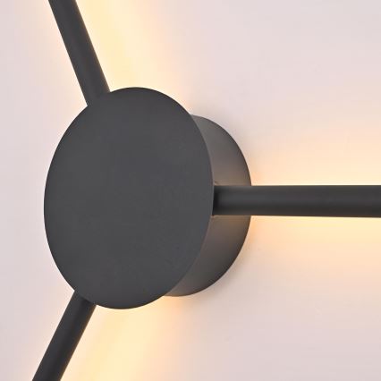 Brilagi - LED-Wandleuchte LUGO TRE LED/14W/230V schwarz