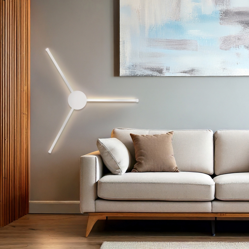 Brilagi - LED-Wandleuchte LUGO TRE LED/14W/230V weiß