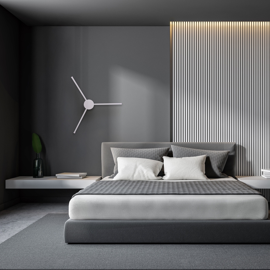 Brilagi - LED-Wandleuchte LUGO TRE LED/14W/230V weiß