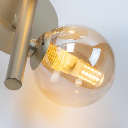 Brilagi - LED-Wandleuchte MILLA 3xG9/3W/230V golden