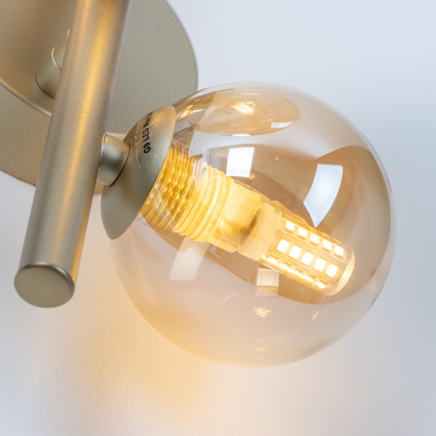 Brilagi - LED-Wandleuchte MILLA 3xG9/3W/230V golden