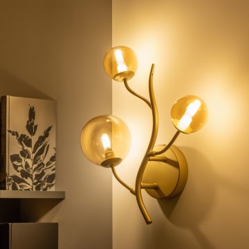 Brilagi - LED-Wandleuchte MISTEL 3xG9/3W/230V golden