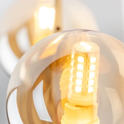 Brilagi - LED-Wandleuchte MISTEL 3xG9/3W/230V golden