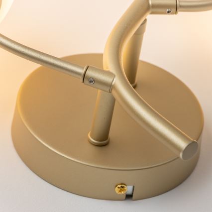 Brilagi - LED-Wandleuchte MISTEL 3xG9/3W/230V golden/weiß