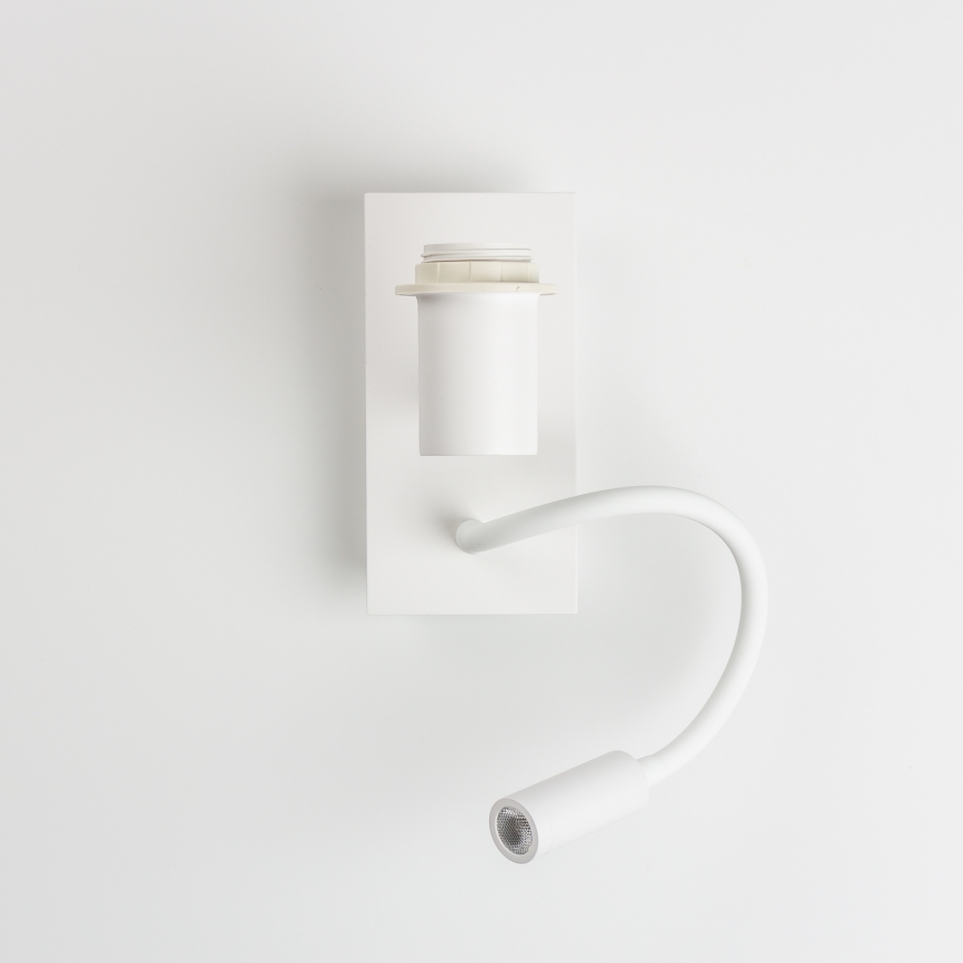 Brilagi - Flexible LED-Wandleuchte NUBILA 1xE27/25W/230V + LED/3W weiß/grün