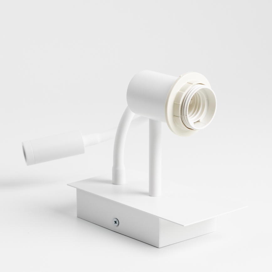 Brilagi - Flexible LED-Wandleuchte NUBILA 1xE27/25W/230V + LED/3W weiß/grün