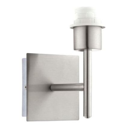 BRILAGI - LED-Wandleuchte NUBILA 1xE27/60W/230V mattchrom/grau