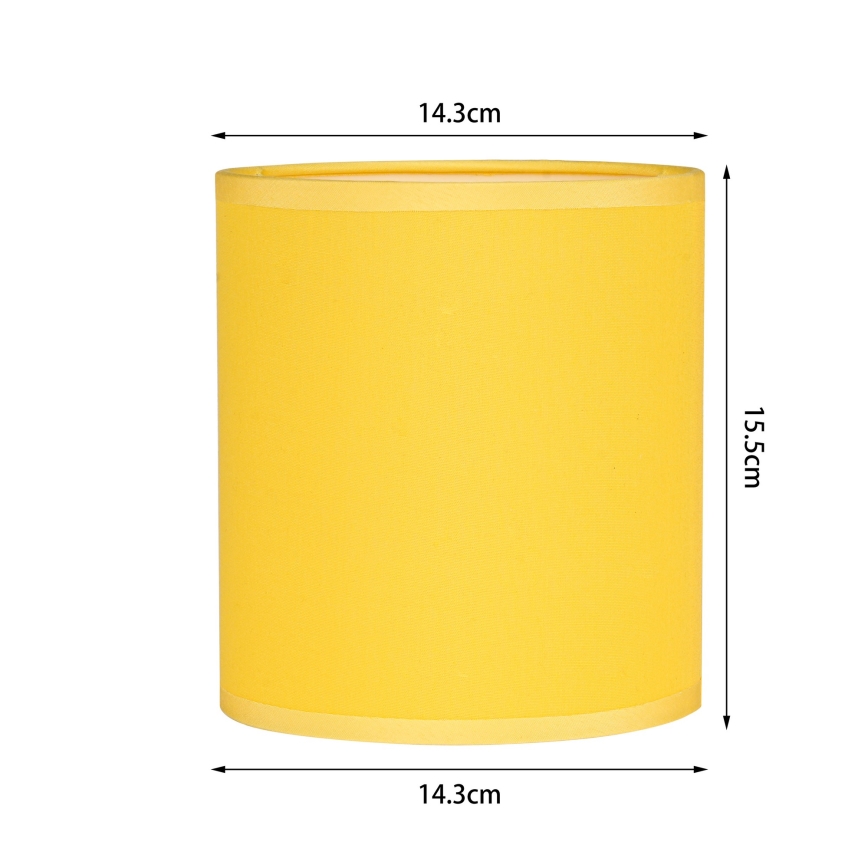 Brilagi - Flexible LED-Wandleuchte NUBILA WOOD 1x E27/25W/230V + LED/3W, Eiche/Schwarz/Gelb