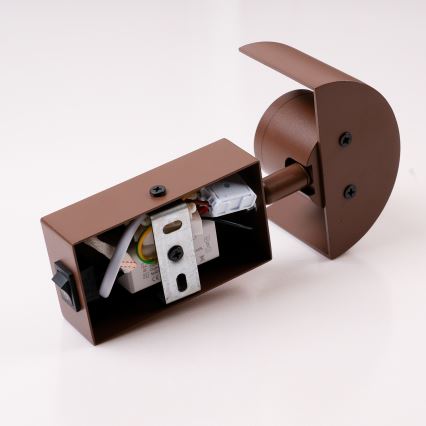 Brilagi - LED-Wandleuchte VASTO LED/3W/230V braun