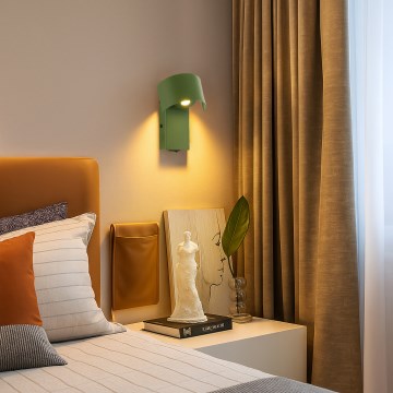 Brilagi - LED-Wandleuchte VASTO LED/3W/230V grün