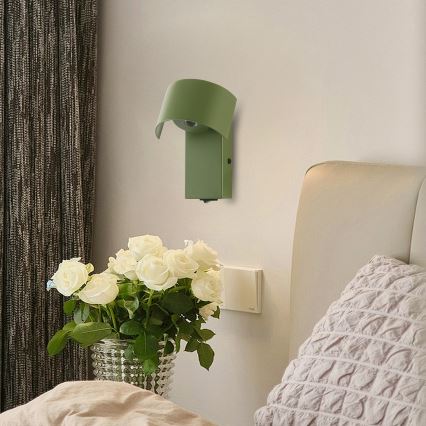 Brilagi - LED-Wandleuchte VASTO LED/3W/230V grün