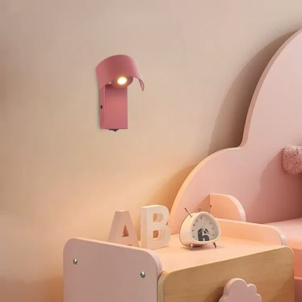 Brilagi - LED-Wandleuchte VASTO LED/3W/230V rot burgunderrot