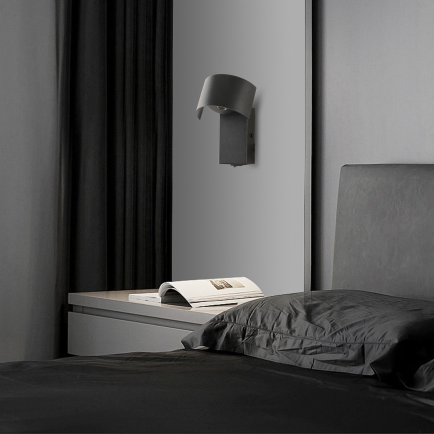 Brilagi - LED-Wandleuchte VASTO LED/3W/230V schwarz