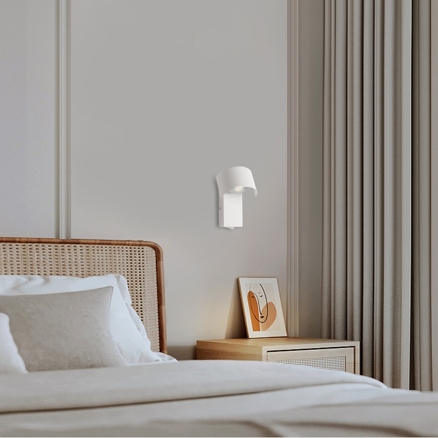 Brilagi - LED-Wandleuchte VASTO LED/3W/230V weiß