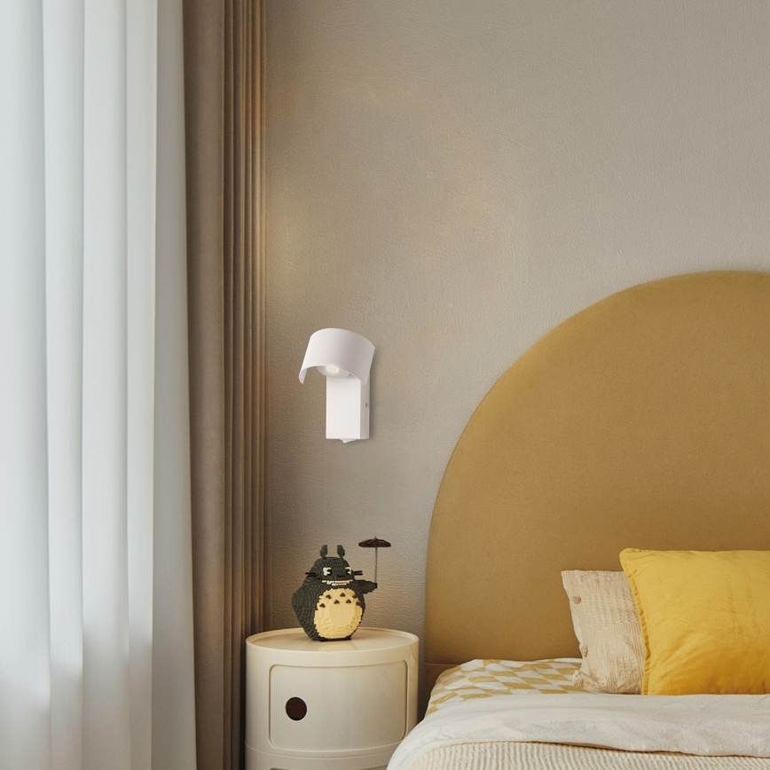 Brilagi - LED-Wandleuchte VASTO LED/3W/230V weiß