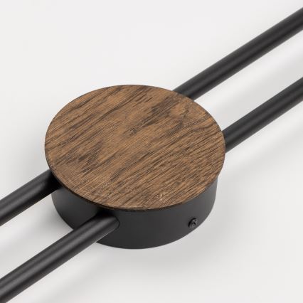 Brilagi - LED Wandleuchte WOODY COLLINE LED/15W/230V 80 cm Eiche Nussbaum