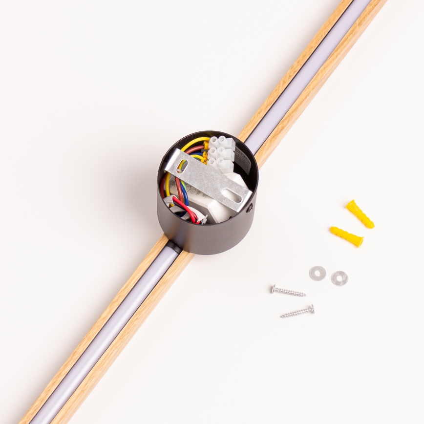 Brilagi - LED-Wandleuchte WOODY LINE LED/12W/230V 120 cm Eiche