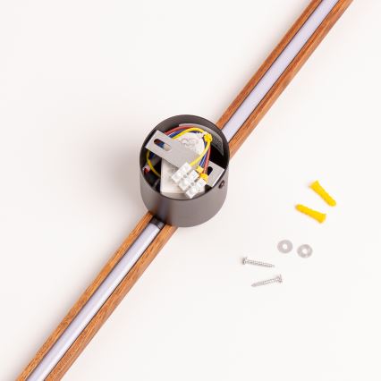 Brilagi - LED-Wandleuchte WOODY LINE LED/12W/230V 120 cm Eiche Kirsche