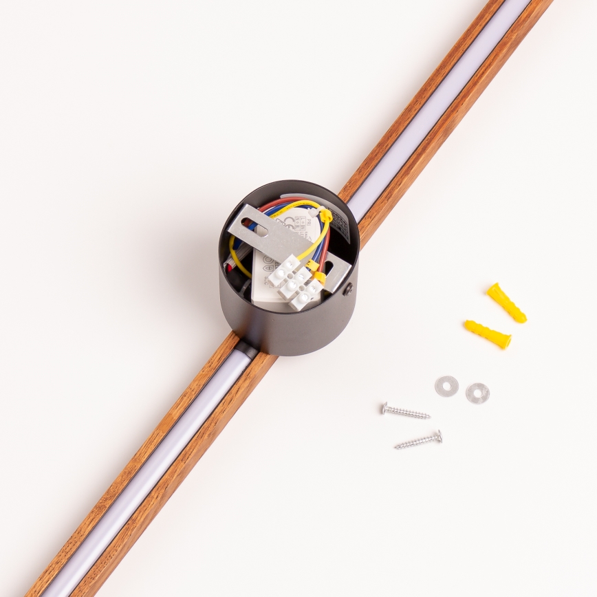 Brilagi - LED-Wandleuchte WOODY LINE LED/12W/230V 120 cm Eiche Kirsche