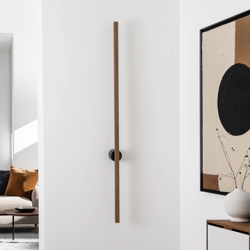 Brilagi - LED Wandleuchte WOODY LINE LED/12W/230V 120 cm Eiche Nussbaum