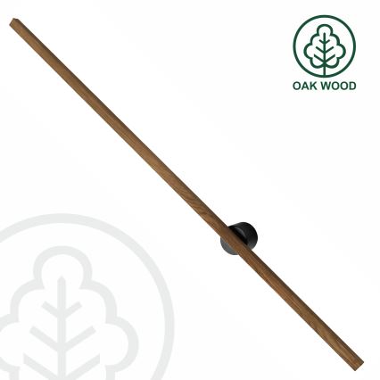 Brilagi - LED Wandleuchte WOODY LINE LED/12W/230V 120 cm Eiche Nussbaum