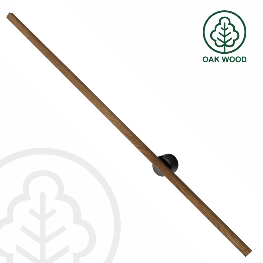 Brilagi - LED Wandleuchte WOODY LINE LED/12W/230V 120 cm Eiche Nussbaum