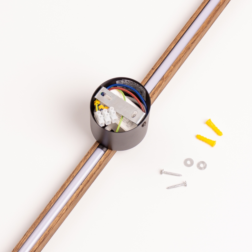 Brilagi - LED-Wandleuchte WOODY LINE LED/7W/230V 4000K 60 cm Eiche/Nussbaum