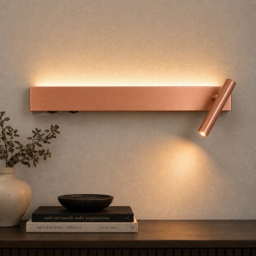 BRILAGI - LED-Wandspot ARLIX LED/3W/230V + LED/7W Bronze CRI 90