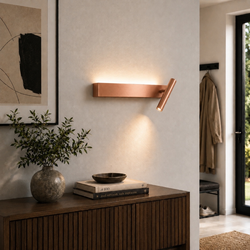 BRILAGI - LED-Wandspot ARLIX LED/3W/230V + LED/7W Bronze CRI 90