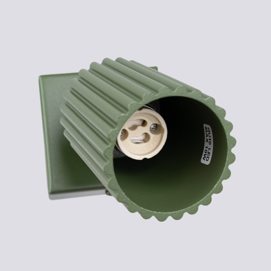 Brilagi - LED-Wandspot CRESTO 1xGU10/10W/230V grün