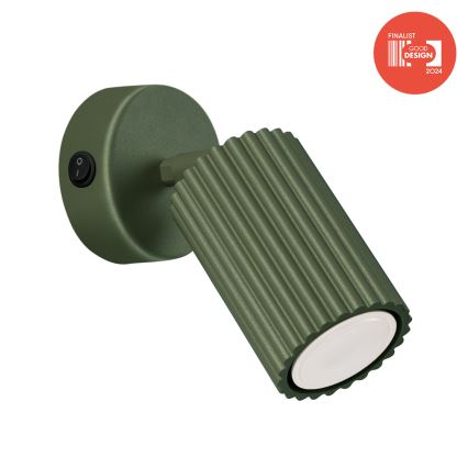 Brilagi - LED-Wandspot CRESTO 1xGU10/10W/230V grün