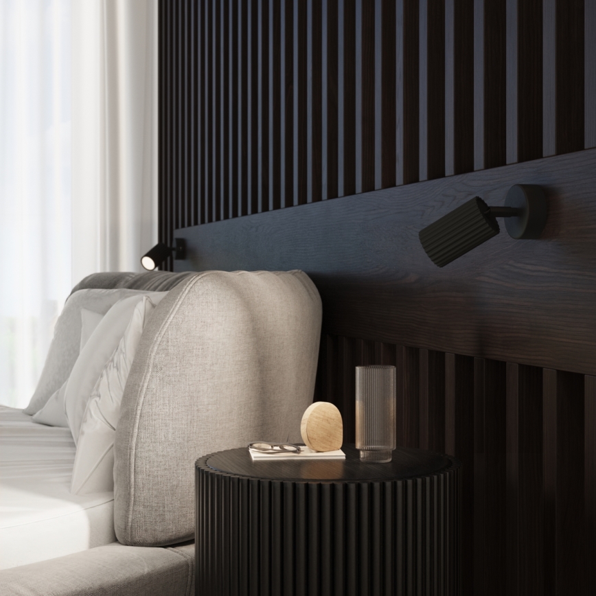 Brilagi - LED-Wandspot CRESTO 1xGU10/10W/230V schwarz