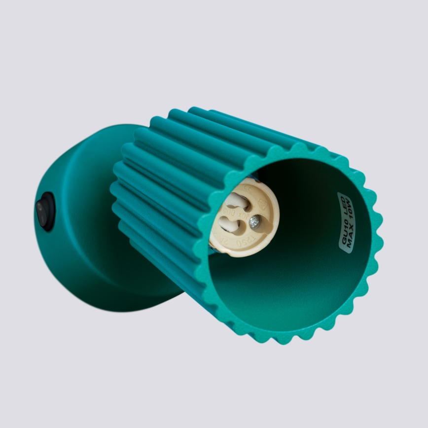 Brilagi - LED-Wandspot CRESTO 1xGU10/10W/230V türkis