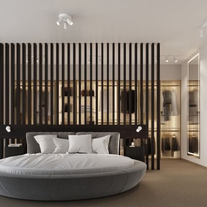 Brilagi - LED-Wandspot CRESTO 1xGU10/10W/230V weiß