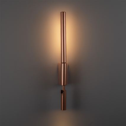 BRILAGI - LED-Wandspot VIXON LED/3W/230V + LED/5W, Bronze, CRI 90