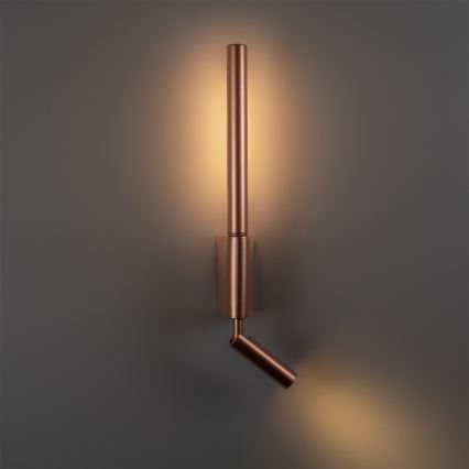 BRILAGI - LED-Wandspot VIXON LED/3W/230V + LED/5W, Bronze, CRI 90