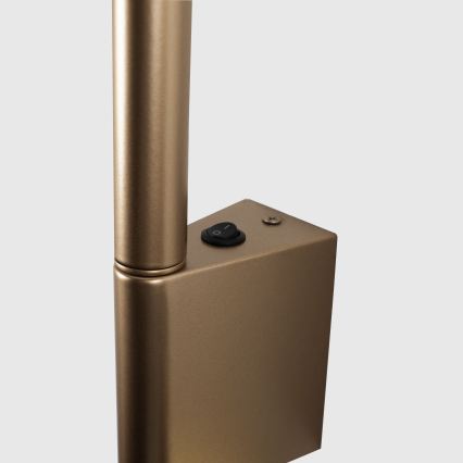 BRILAGI - LED-Wandspot VIXON LED/3W/230V + LED/5W, Bronze, CRI 90