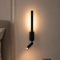 BRILAGI - LED-Wandspot VIXON LED/3W/230V + LED/5W schwarz CRI 90