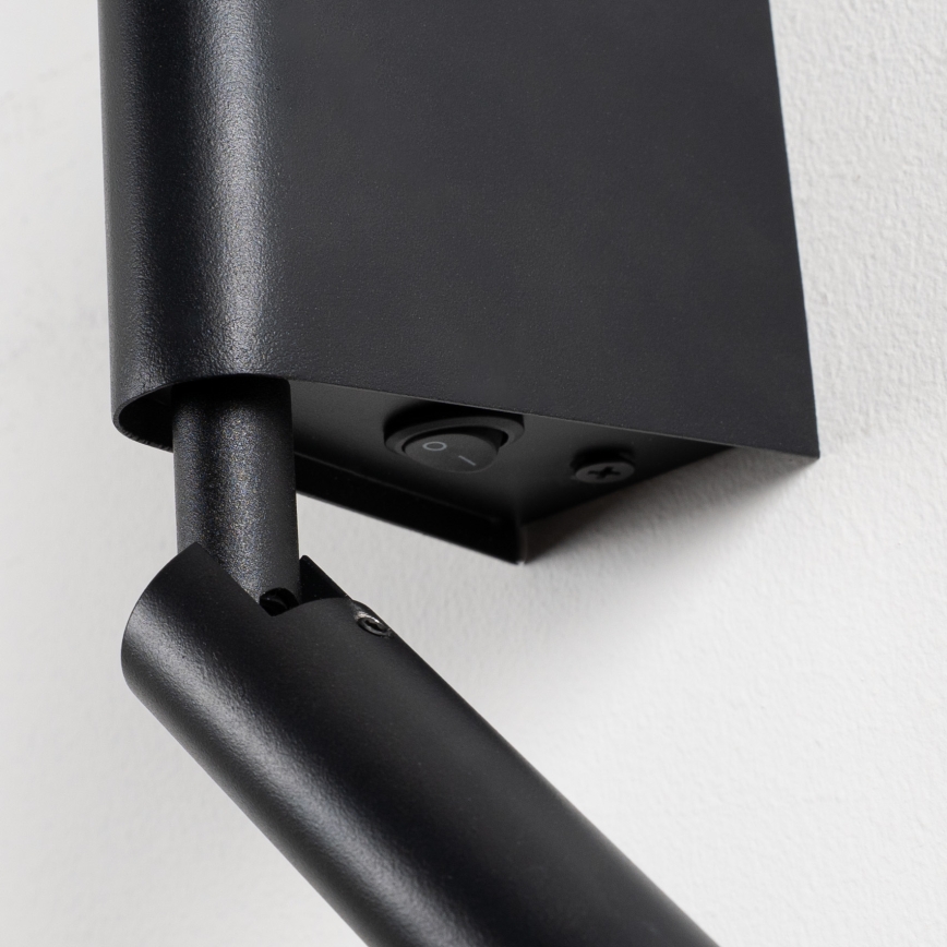 BRILAGI - LED-Wandspot VIXON LED/3W/230V + LED/5W schwarz CRI 90