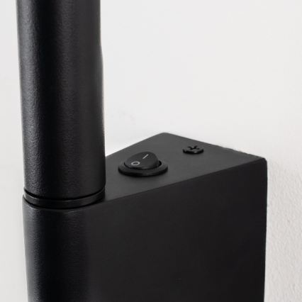 BRILAGI - LED-Wandspot VIXON LED/3W/230V + LED/5W schwarz CRI 90