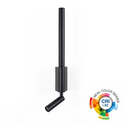 BRILAGI - LED-Wandspot VIXON LED/3W/230V + LED/5W schwarz CRI 90