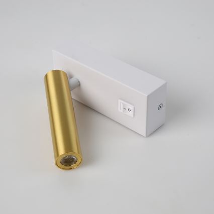 Brilagi - LED-Wandstrahler MAYA LED/3W/230V 4000K weiß/golden