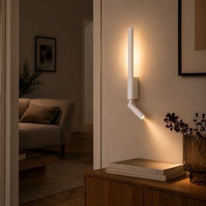 BRILAGI - LED-Wandstrahler VIXON LED/3W/230V + LED/5W weiß CRI 90