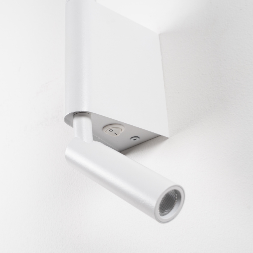 BRILAGI - LED-Wandstrahler VIXON LED/3W/230V + LED/5W weiß CRI 90