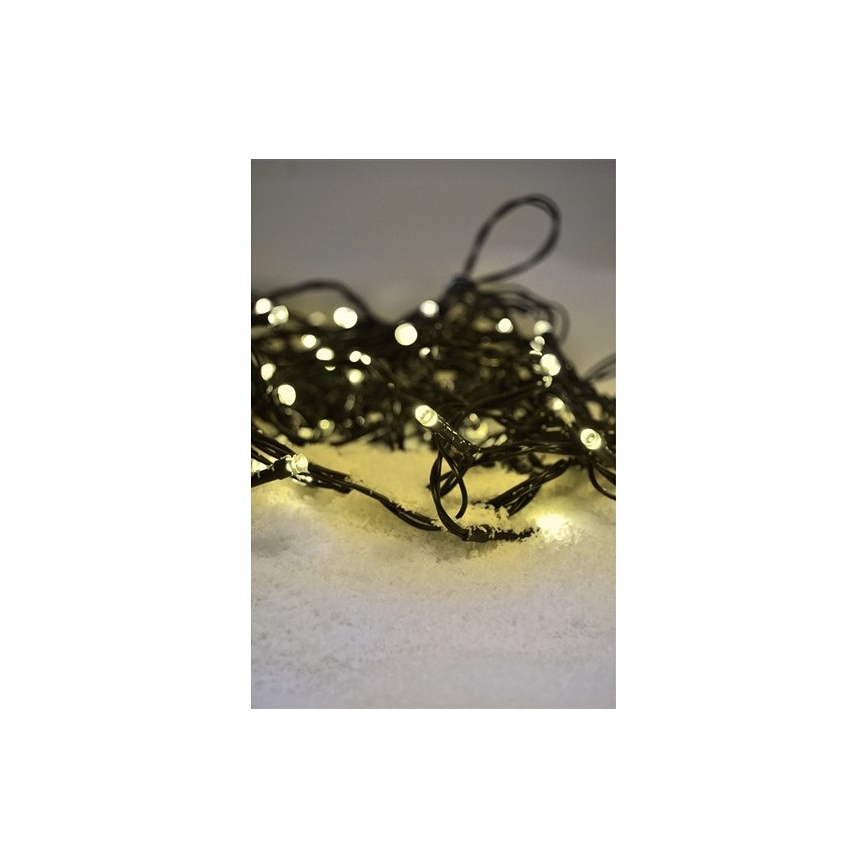 Brilagi -LED Weihnachskette für Außen 100xLED/2 Funktionen 15m IP44 buntfarbig