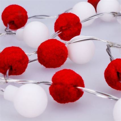 BRILAGI - LED Weihnachts-Lichterkette 20xLED/2xAA 1,8m warmweiß