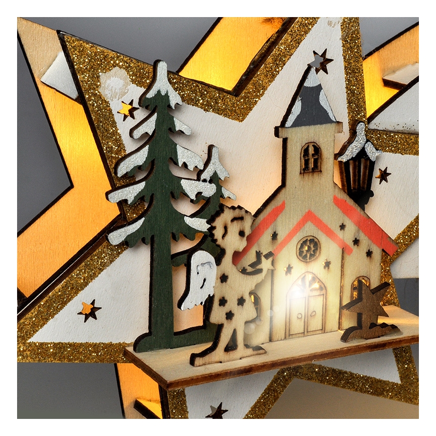 Brilagi - LED Weihnachtsdekoration LED/2xAA Komet